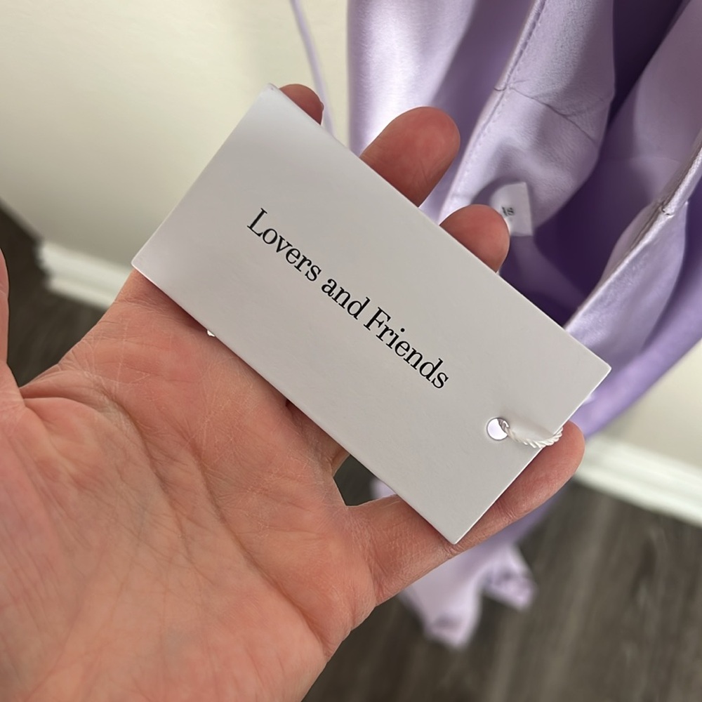 Lovers and Friends Lana Gown in Lilac Purple - Picture 7 of 8